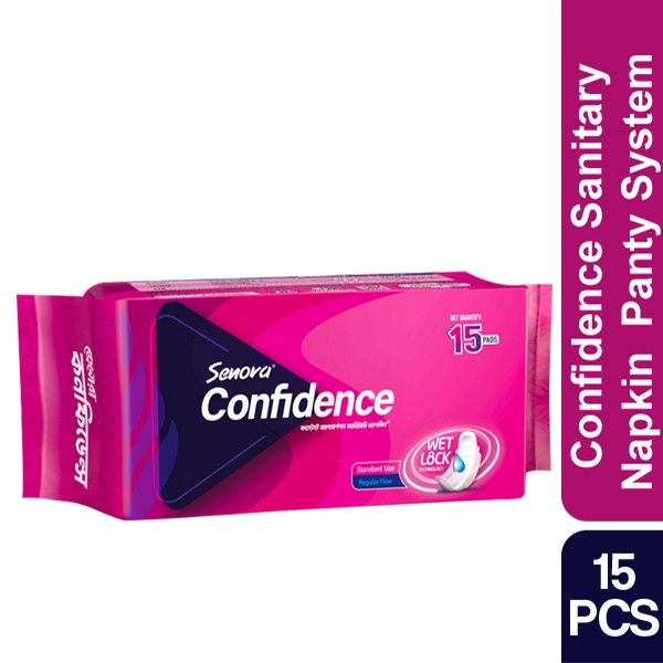 Senora Confidence Sanitary Napkin 15 pads Panty System