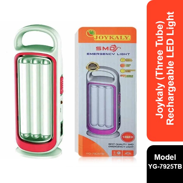 Joykaly YG-7925TB (Three Tube)  Rechargeable LED Light