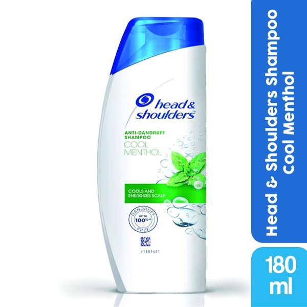 Head & Shoulders Shampoo Cool Menthol 180ml