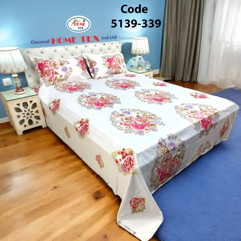 Classical Home Tex Double Star Twill Bed Sheet Code-5139-339