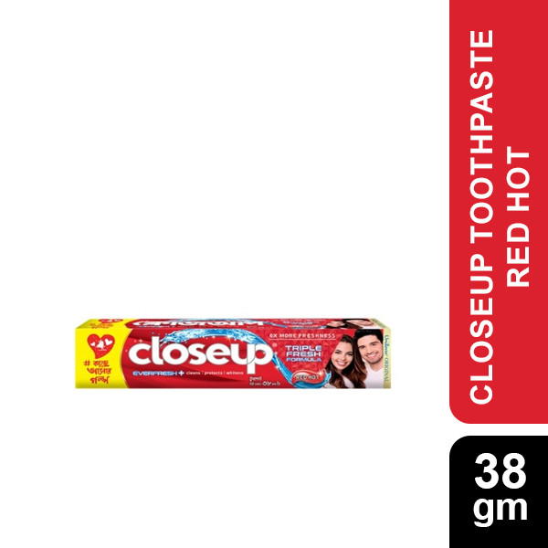 Closeup Toothpaste Red Hot 38g