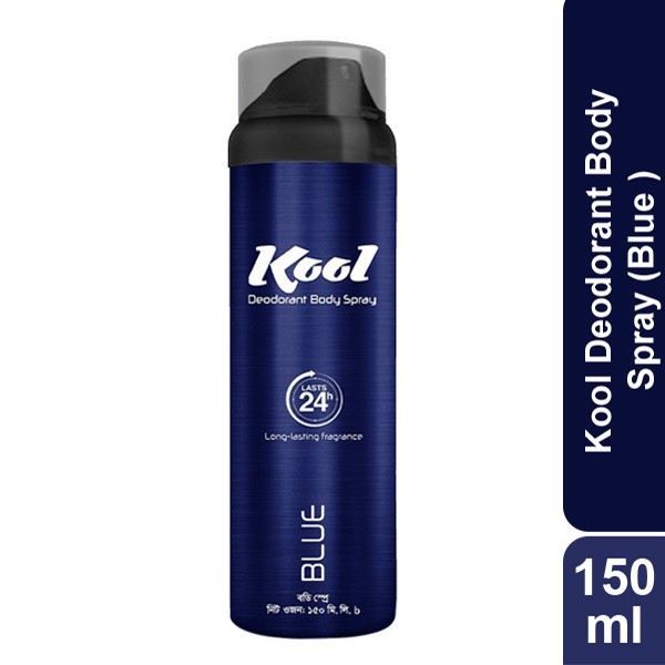 Kool Deodorant Body Spray (Blue ) 150 ml