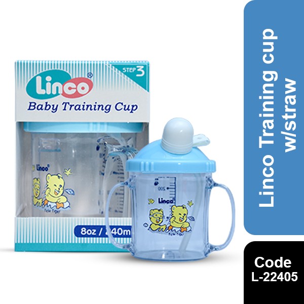 Linco Training cup with straw L-22405