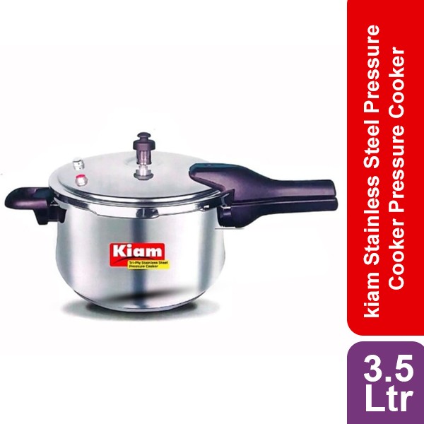 Kiam Stainless Steel Pressure Cooker-3.5 ltr