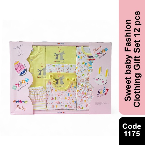 Sweet baby Fashion Clothing Gift Set 12 pcs GM 1175