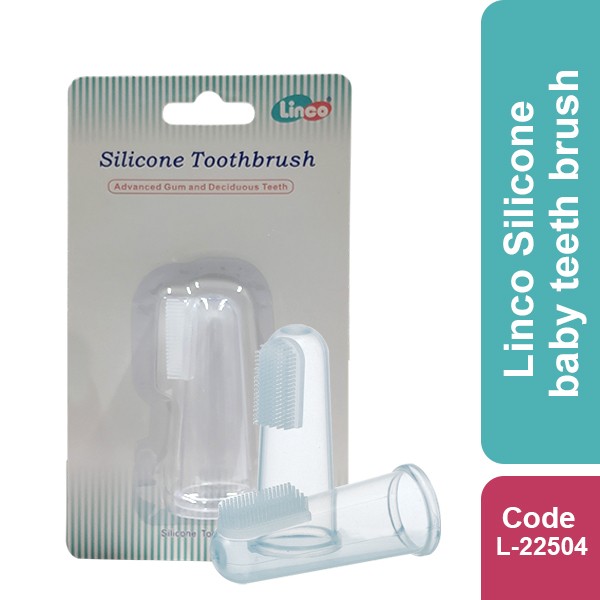 Linco Silicone baby teeth brush L-22504