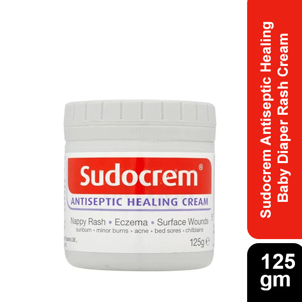 Sudocrem Antiseptic Healing Baby Diaper Rash Cream 125g