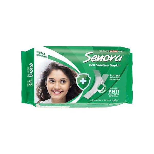 Senora Belt Sanitary Napkin 10 Pads