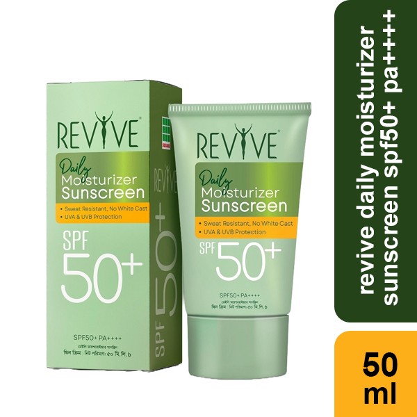 Revive Daily Moisturizer Sunscreen SPF50+ PA++++ 50 ml
