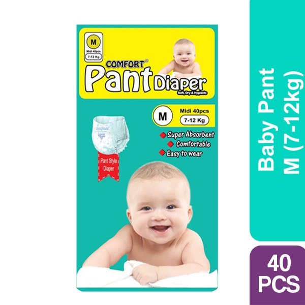 Comfort Baby Pant M (7-12kg) 40pcs