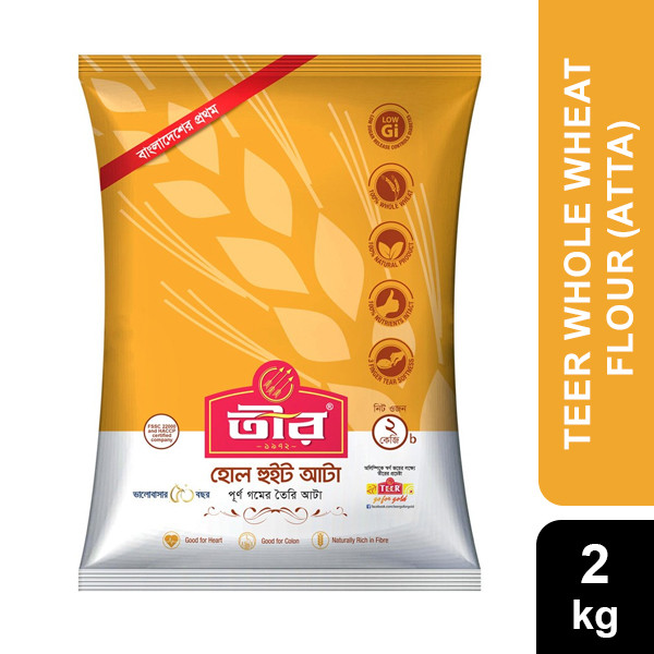 Teer Whole Wheat Flour (Atta)-1kg